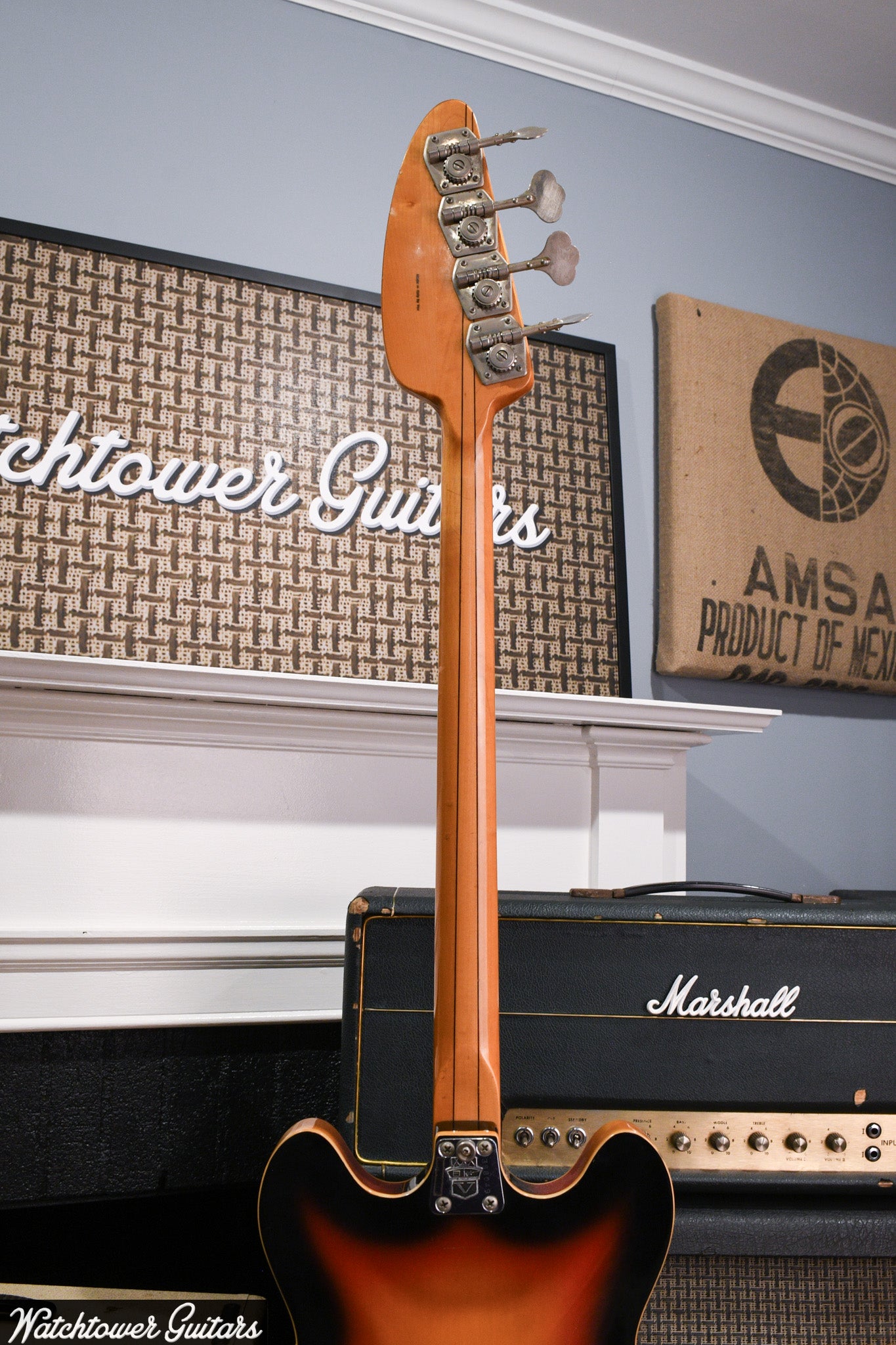 1968 Vox Sidewinder Bass Sunburst – Watchtower Guitars