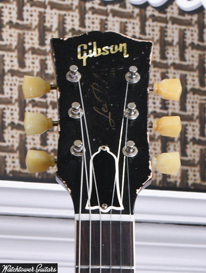 2020 Gibson Les Paul 1959 R9 Murphy Lab Heavy Aged Tom Murphy Painted Golden Poppy