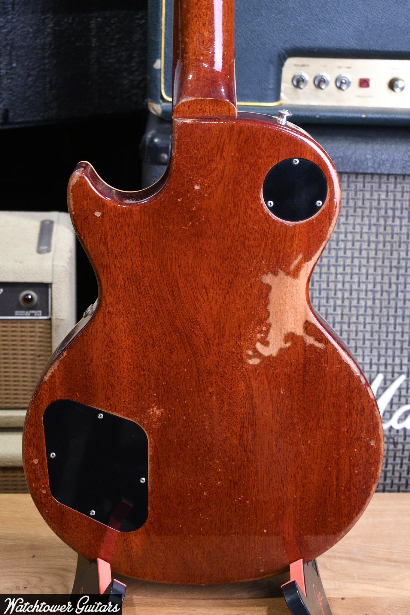 2020 Gibson Les Paul 1959 R9 Murphy Lab Heavy Aged Tom Murphy Painted Golden Poppy