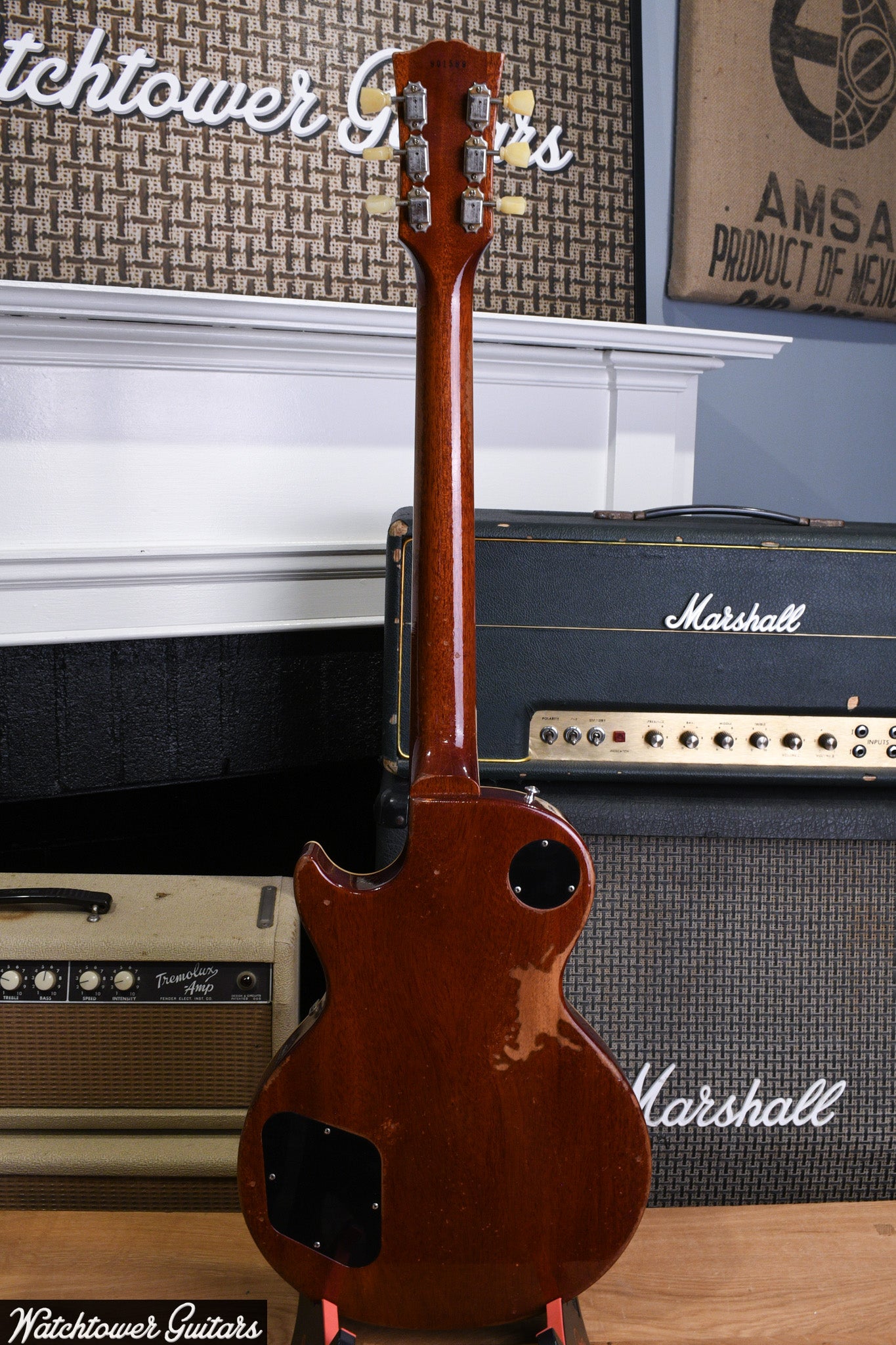 2020 Gibson Les Paul 1959 R9 Murphy Lab Heavy Aged Tom Murphy Painted Golden Poppy