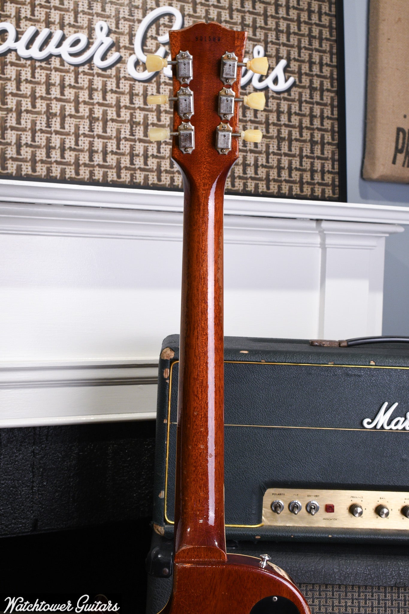 2020 Gibson Les Paul 1959 R9 Murphy Lab Heavy Aged Tom Murphy Painted Golden Poppy