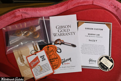 2020 Gibson Les Paul 1959 R9 Murphy Lab Heavy Aged Tom Murphy Painted Golden Poppy