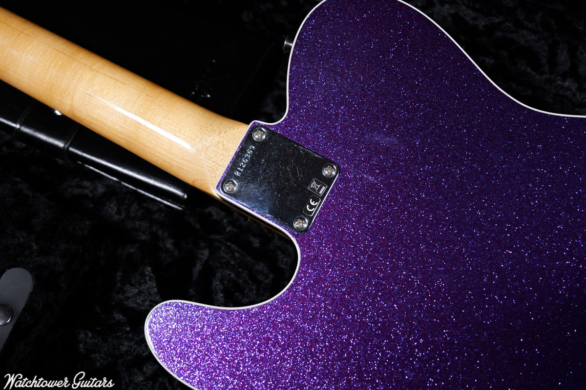 2022 Fender Custom Shop '62 Telecaster Custom Wildwood 10 Purple Sparkle