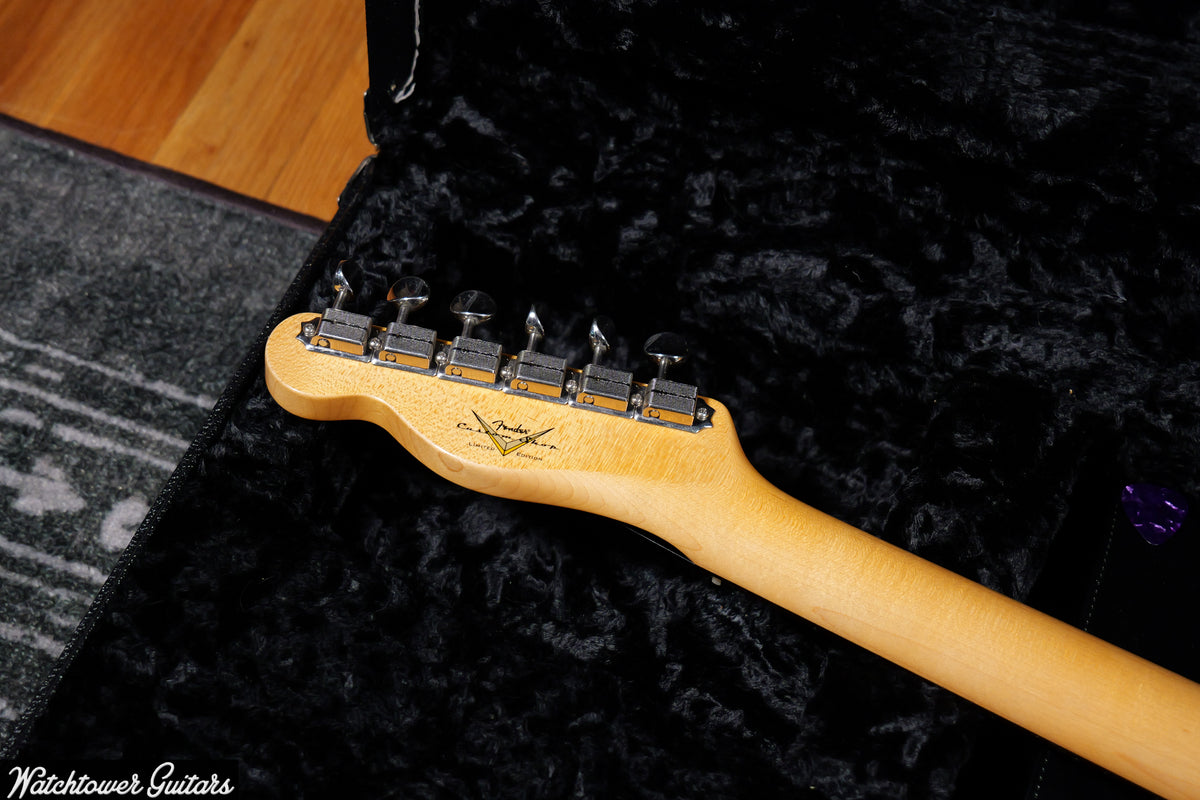 2022 Fender Custom Shop '62 Telecaster Custom Wildwood 10 Purple Sparkle