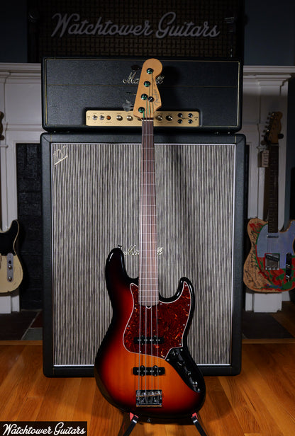 2011 Fender American Jazz Bass Fretless Sunburst