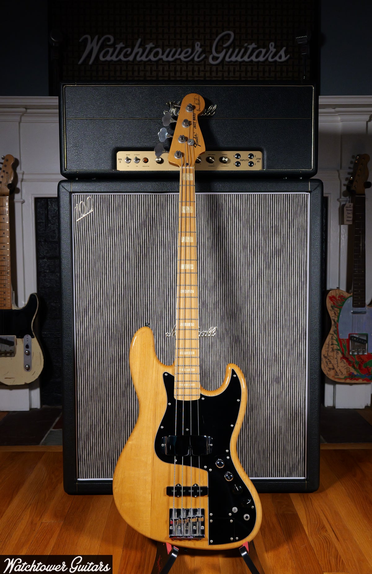 2006 Fender Marcus Miller Signature Jazz Bass Natural