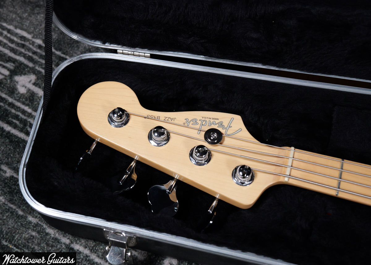 2006 Fender Jazz Bass USA Chrome Red