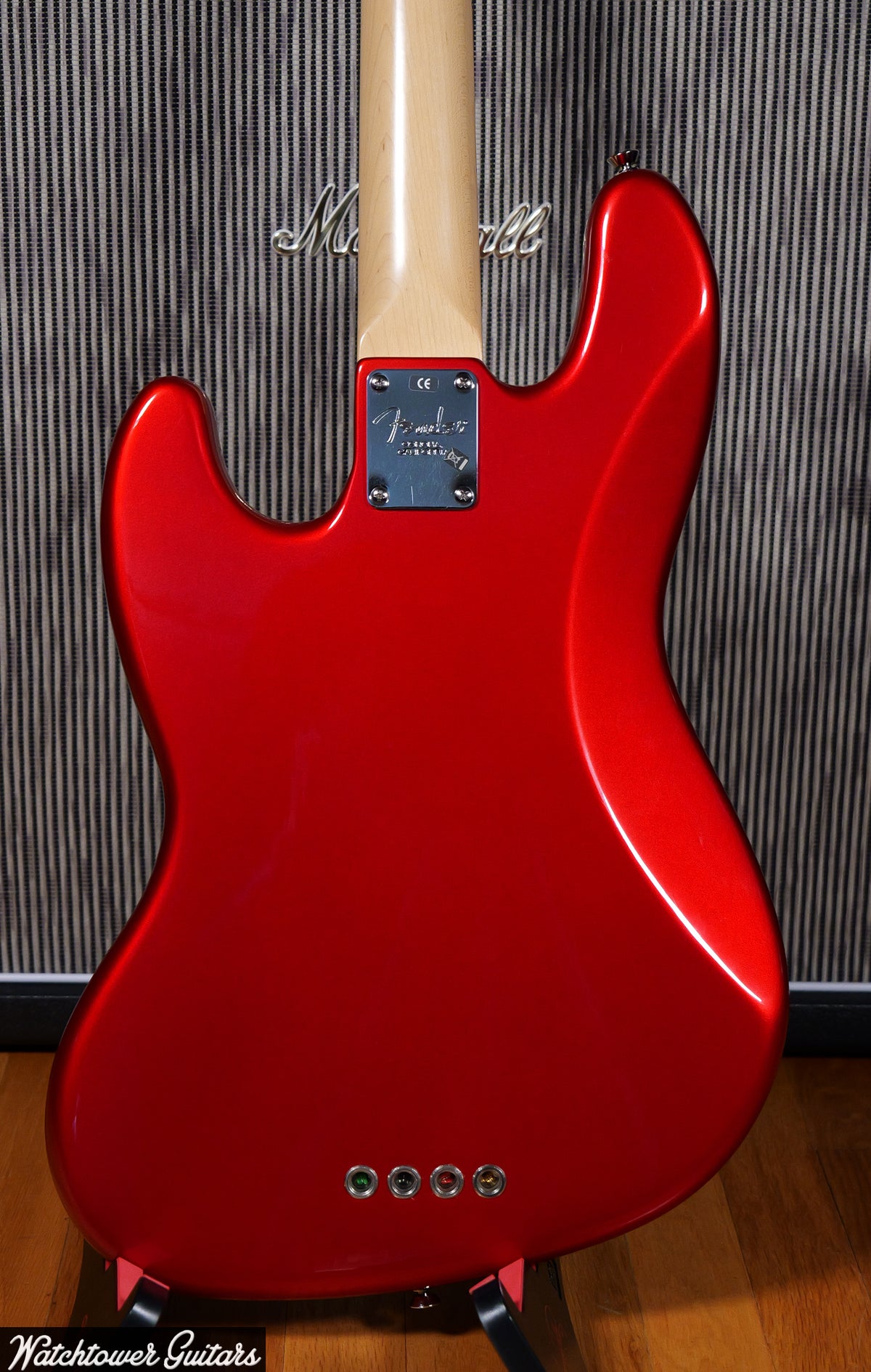 2006 Fender Jazz Bass USA Chrome Red
