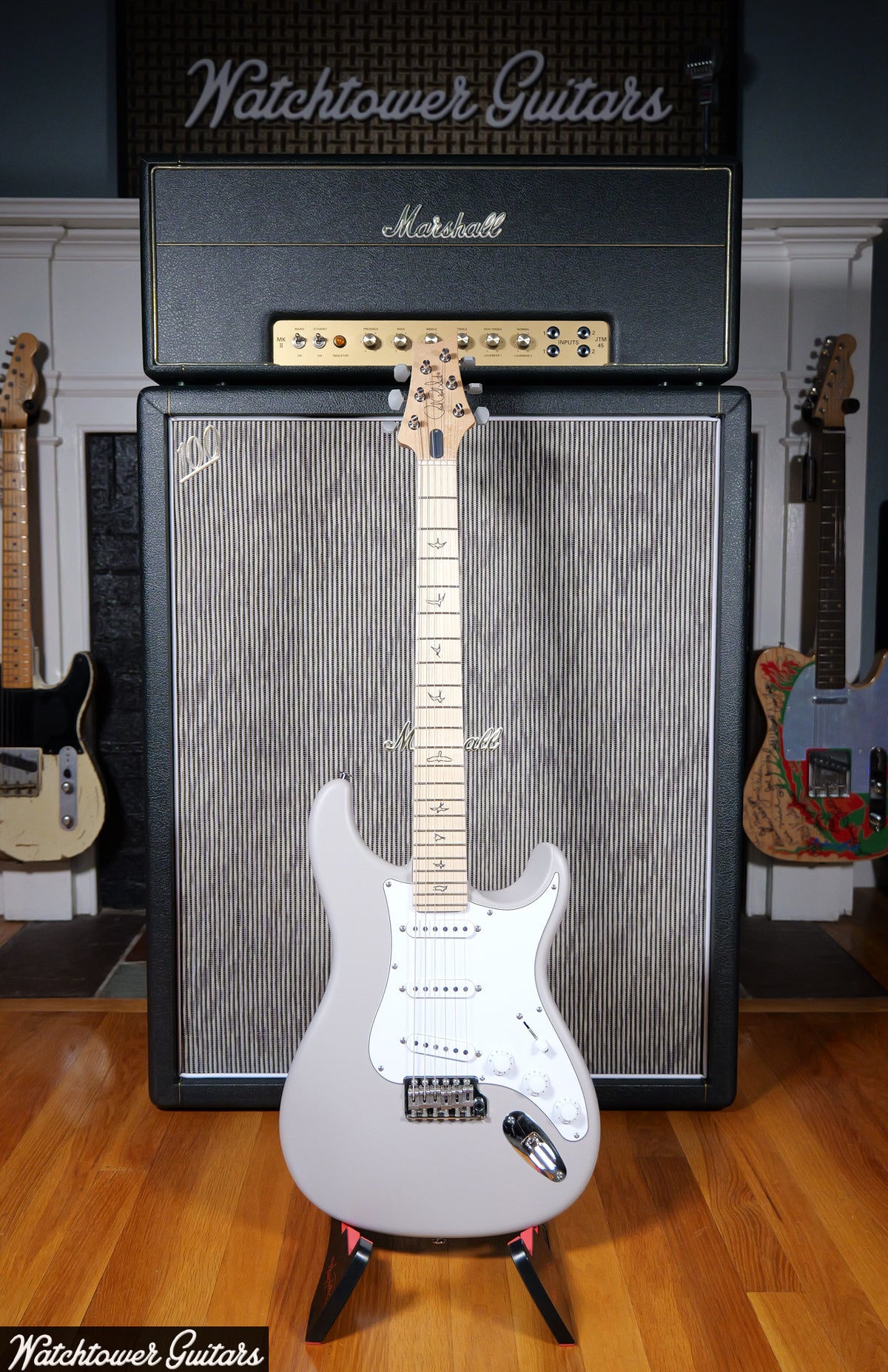 2025 Paul Reed Smith PRS Silver Sky Satin Moc Sand