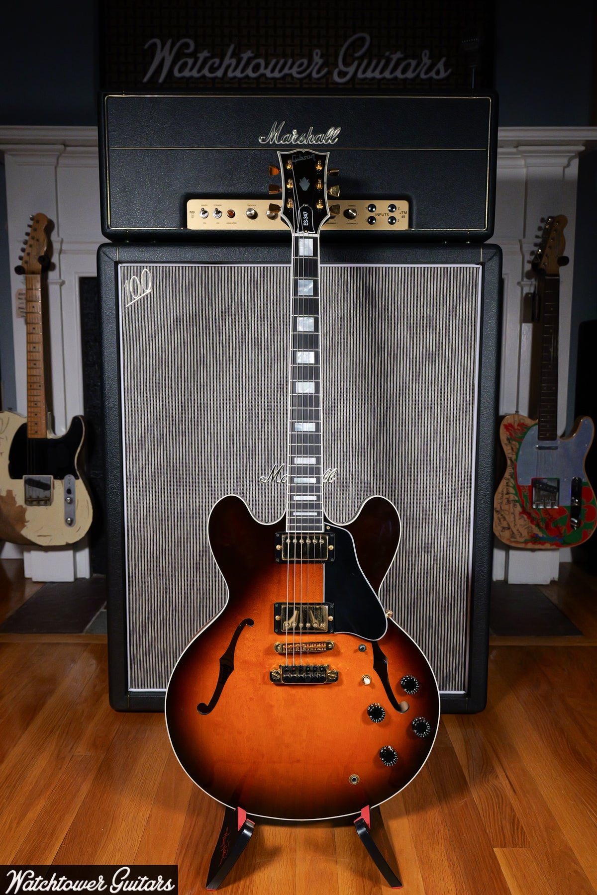 1988 Gibson ES-347 TD Tobacco Sunburst
