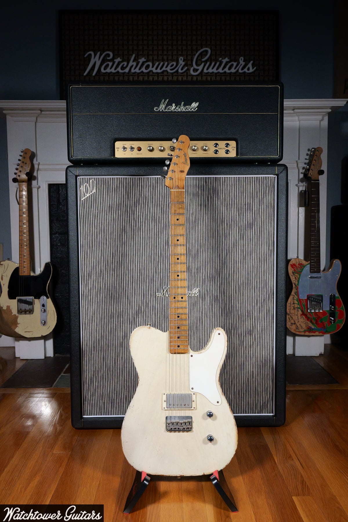 2017 Danocaster Mongrel Singlecut Blonde
