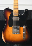 2021 Fender Custom Shop '52 Telecaster Relic with Neck Humbucker 2 tone Sunburst