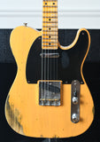 2017 Fender Custom Shop 1953 Telecaster Heavy Relic Butterscotch Blonde