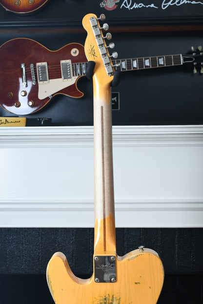 2017 Fender Custom Shop 1953 Telecaster Heavy Relic Butterscotch Blonde