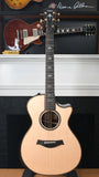 2021 Taylor 912CE Grand Concert V Class Bracing Natural