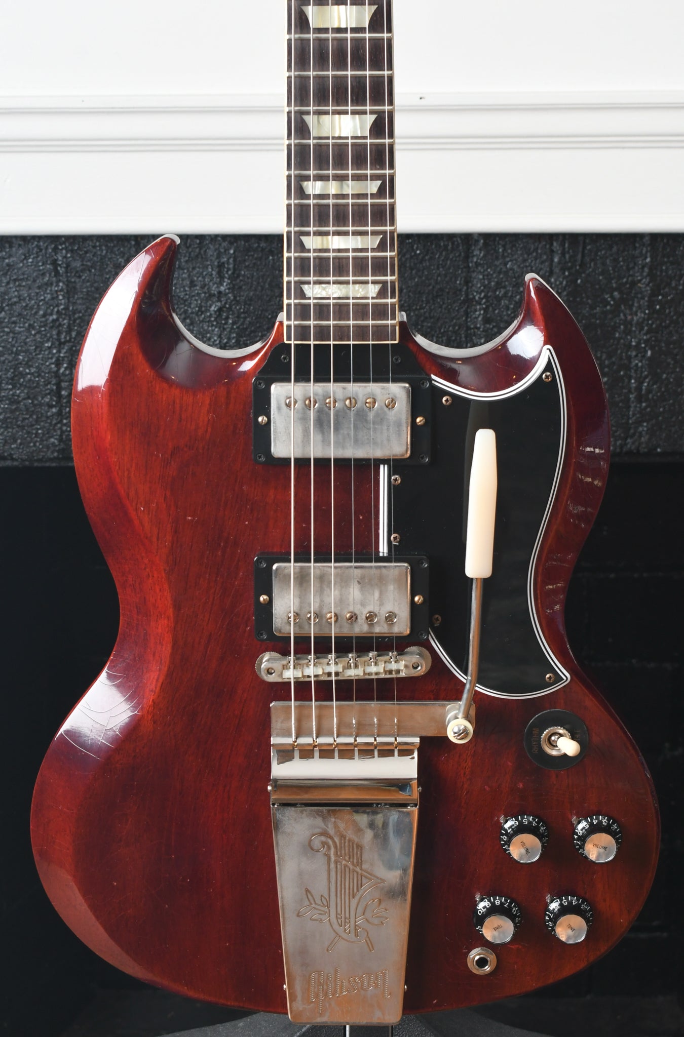 2022 Gibson 1964 SG Standard Murphy Lab Cherry Red Ultra Light Aged