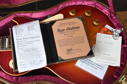 2016 Gibson '60 Les Paul R0 True Historic Tom Murphy Aged Vintage Cherry Sunburst