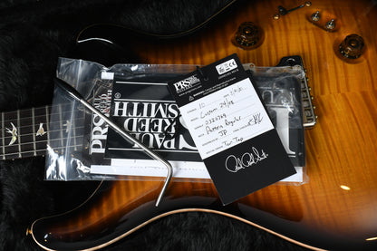 2021 Paul Reed Smith PRS Custom 24-08 10 Top *Custom Color* Black Sunburst