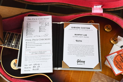 2021 Gibson 1959 Standard Murphy Lab Ultra Light Aged Southern Fade '59 Virgil Arlo Pickups