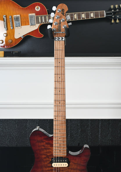 Ernie Ball Music Man Axis Roasted Amber Quilt