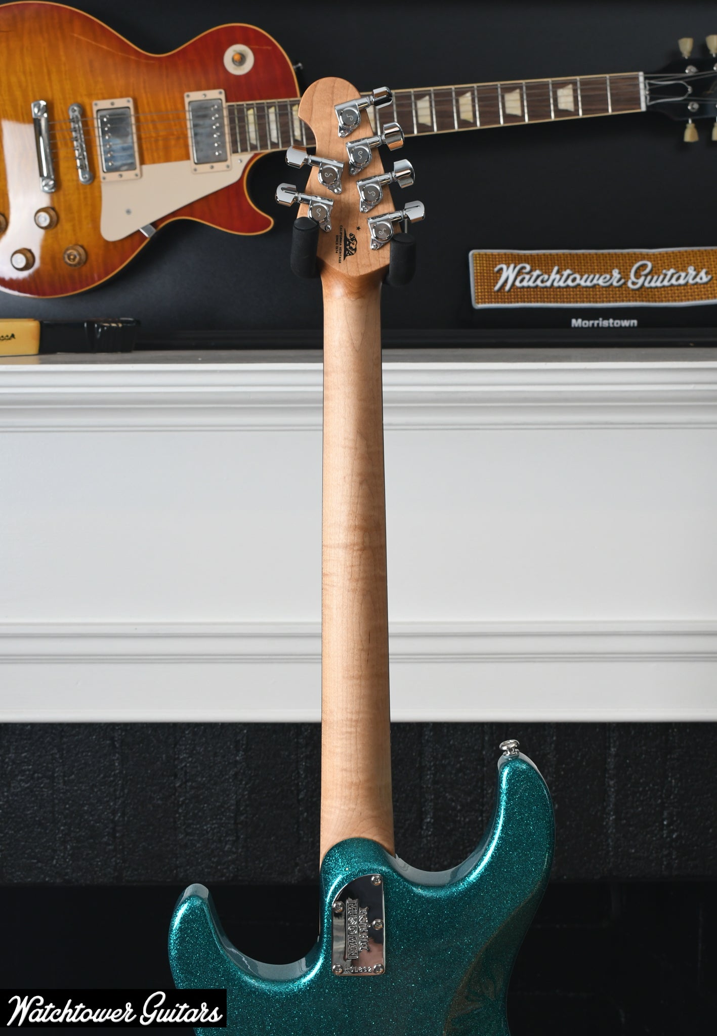 Ernie Ball Music Man Luke III HSS Ocean Sparkle