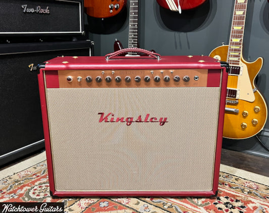 2008 Kingsley Deluxe 32 1x12 Combo Red Tolex