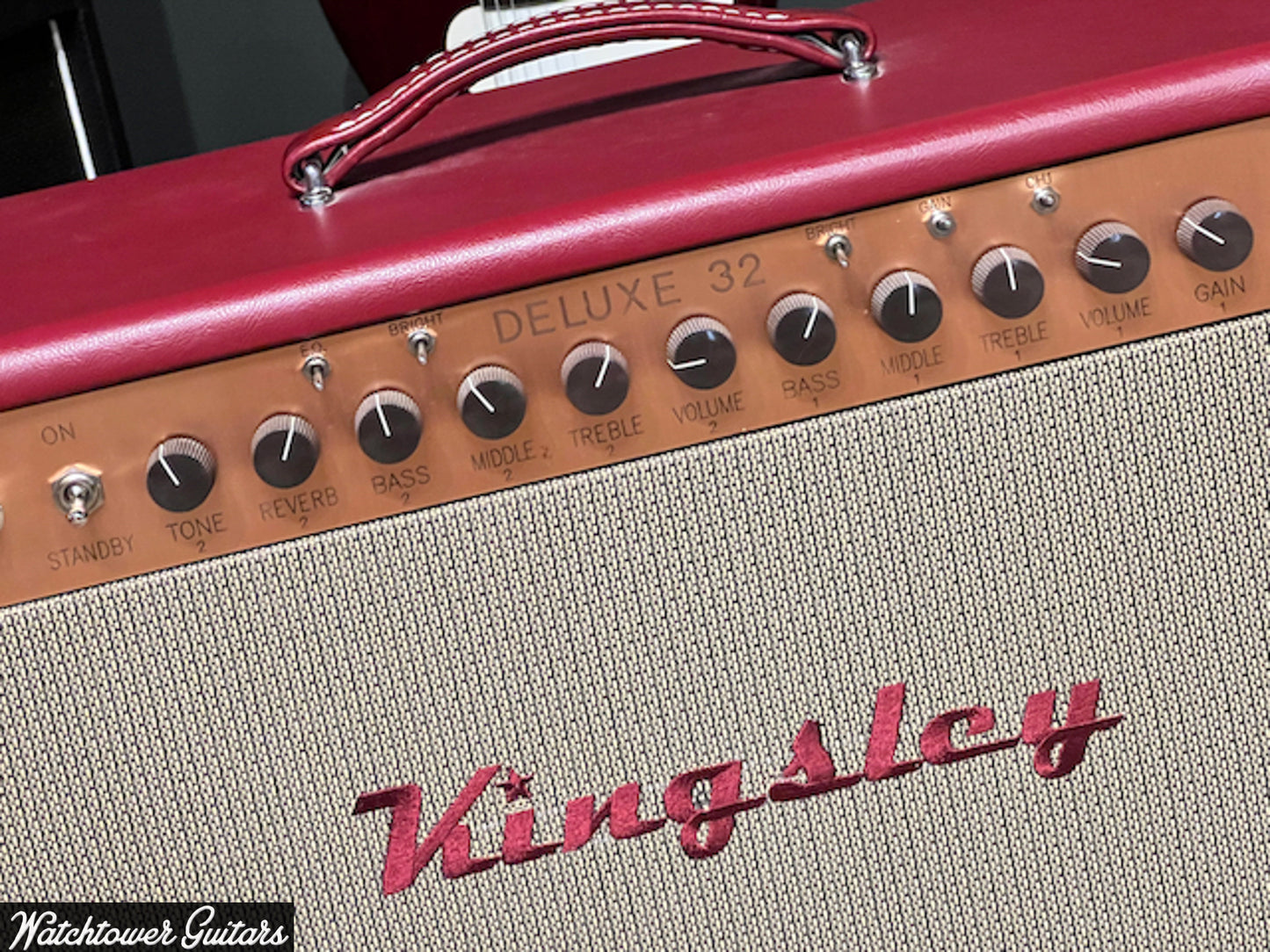2008 Kingsley Deluxe 32 1x12 Combo Red Tolex
