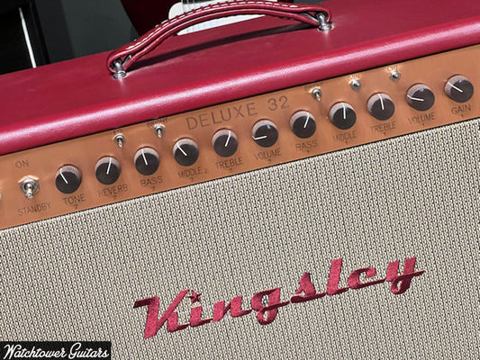 2008 Kingsley Deluxe 32 1x12 Combo Red Tolex