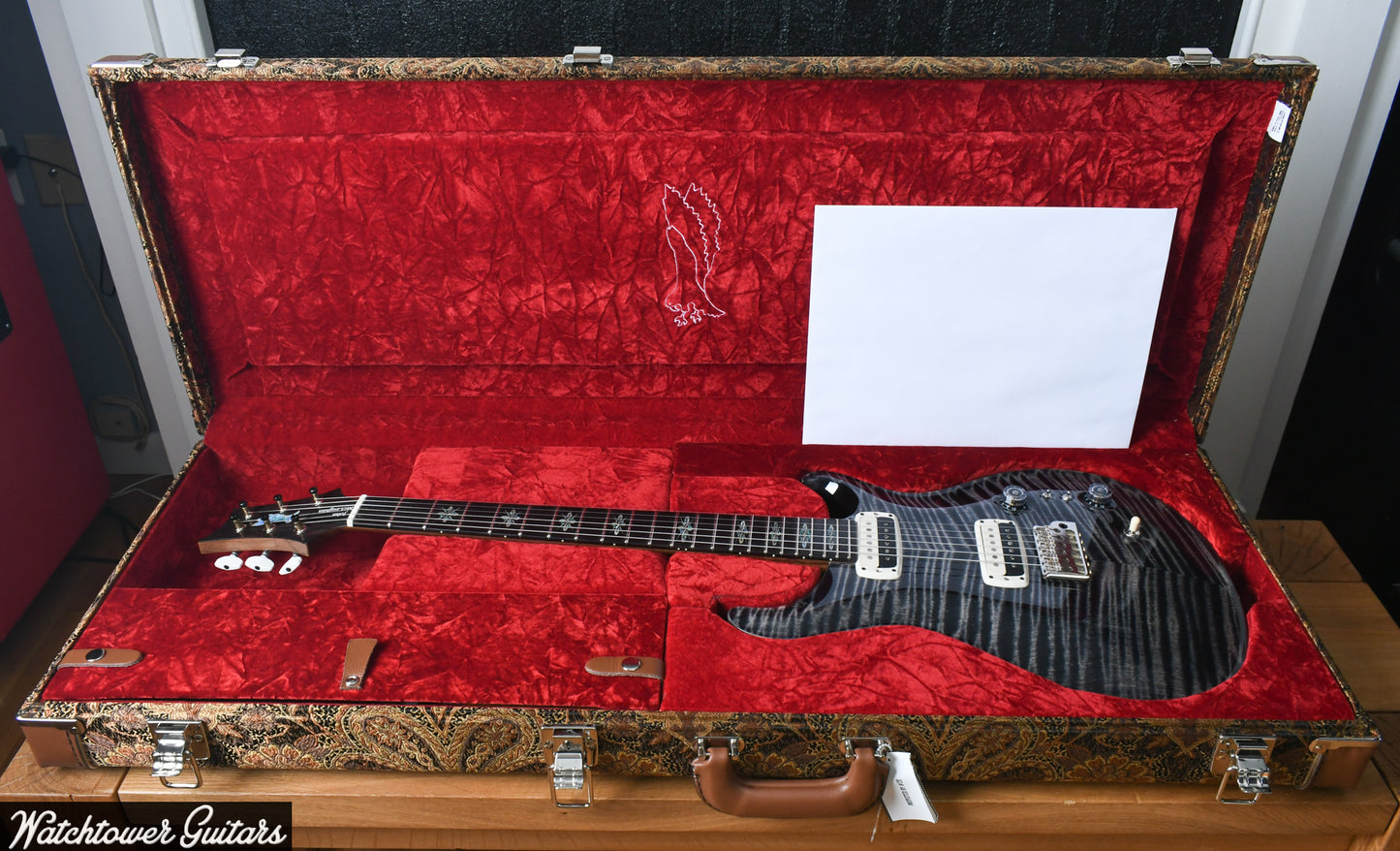 Paul Reed Smith PRS Private Stock John McLaughlin Limited Edition Charcoal Phoenix with Smoked Black Back