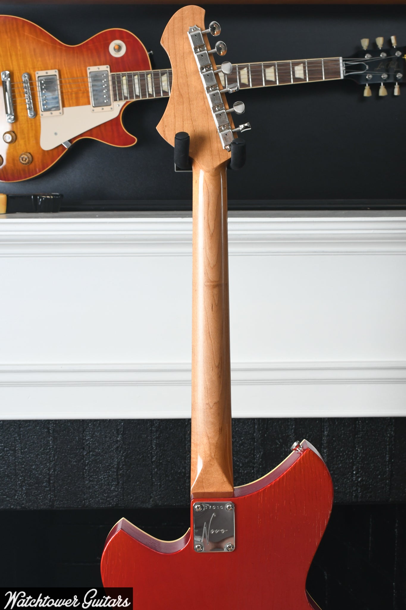 2017 Novo Guitars Serus TC Candy Apple Red Throbak Pickups