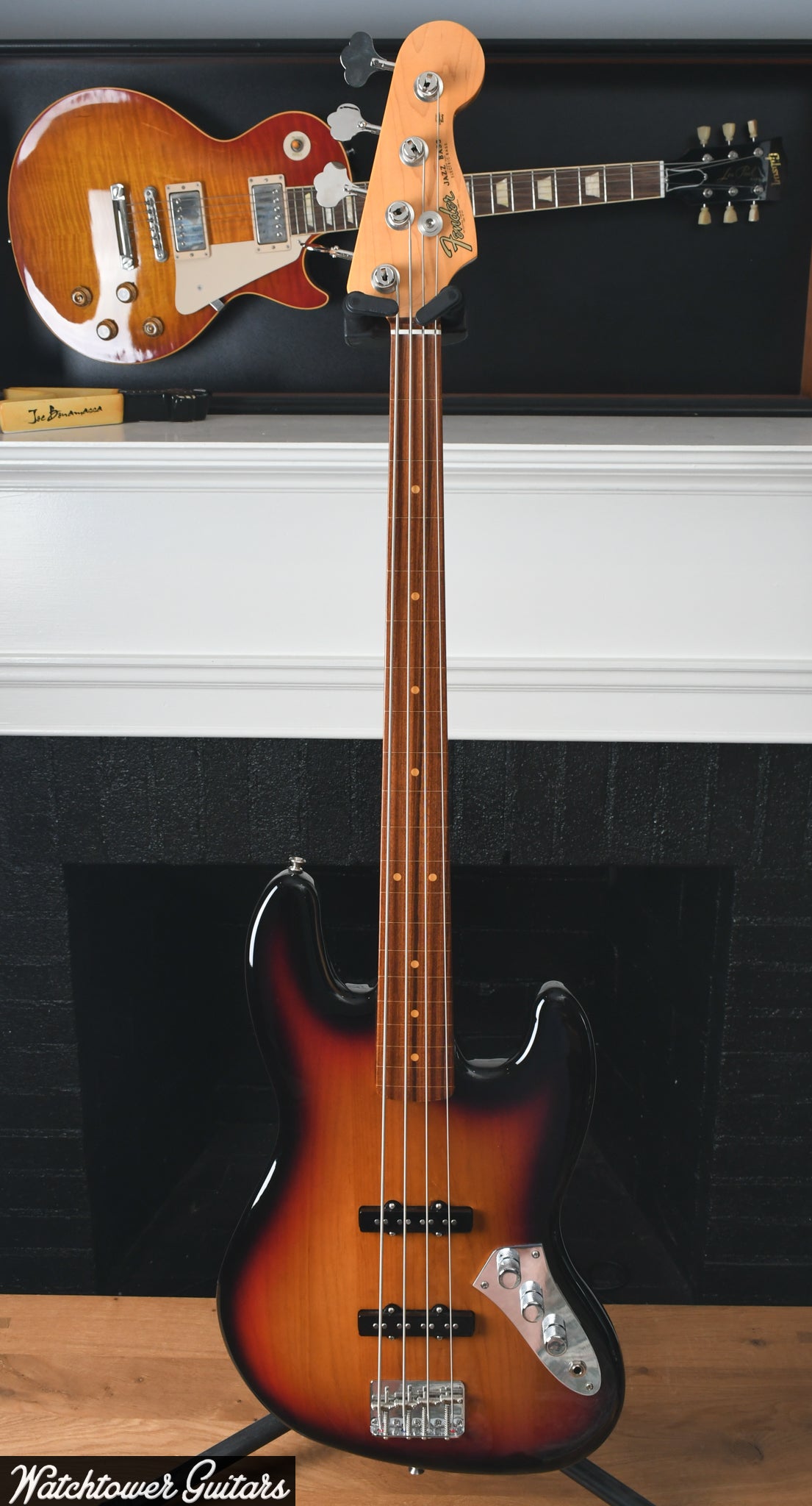 2021 Fender Jaco Pastorius Jazz Bass Sunburst