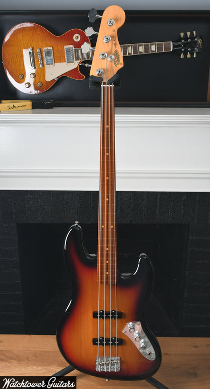 2021 Fender Jaco Pastorius Jazz Bass Sunburst