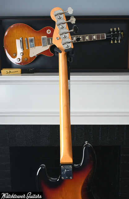 2021 Fender Jaco Pastorius Jazz Bass Sunburst