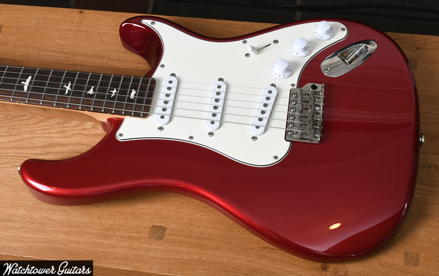 2020 Paul Reed Smith PRS John Mayer Silver Sky *Rare Color* Horizon Red