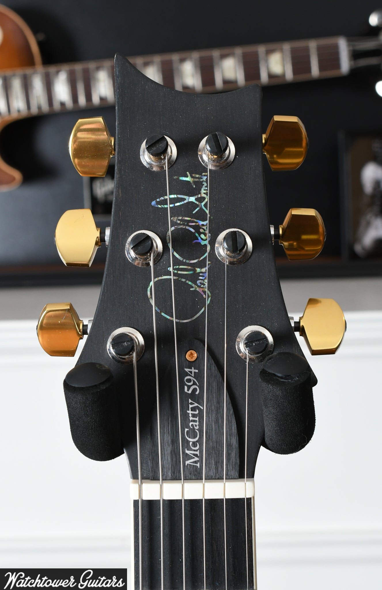 2020 Paul Reed Smith PRS McCarty SC 594 Semi Hollow Ltd Artist Black Gold Wrap