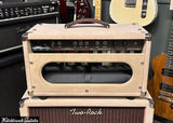 Two Rock Vintage Deluxe 35 Watt 6L6 & 1x12 Cabinet Dogwood Suede/Oxblood Cloth