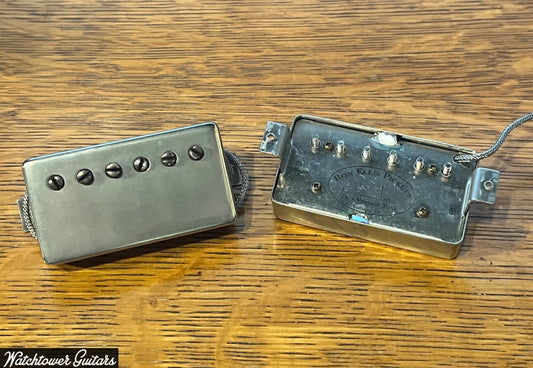 Ron Ellis 50's LRP "Patent Applied For" Humbucker Pair - Aged Nickel Covers