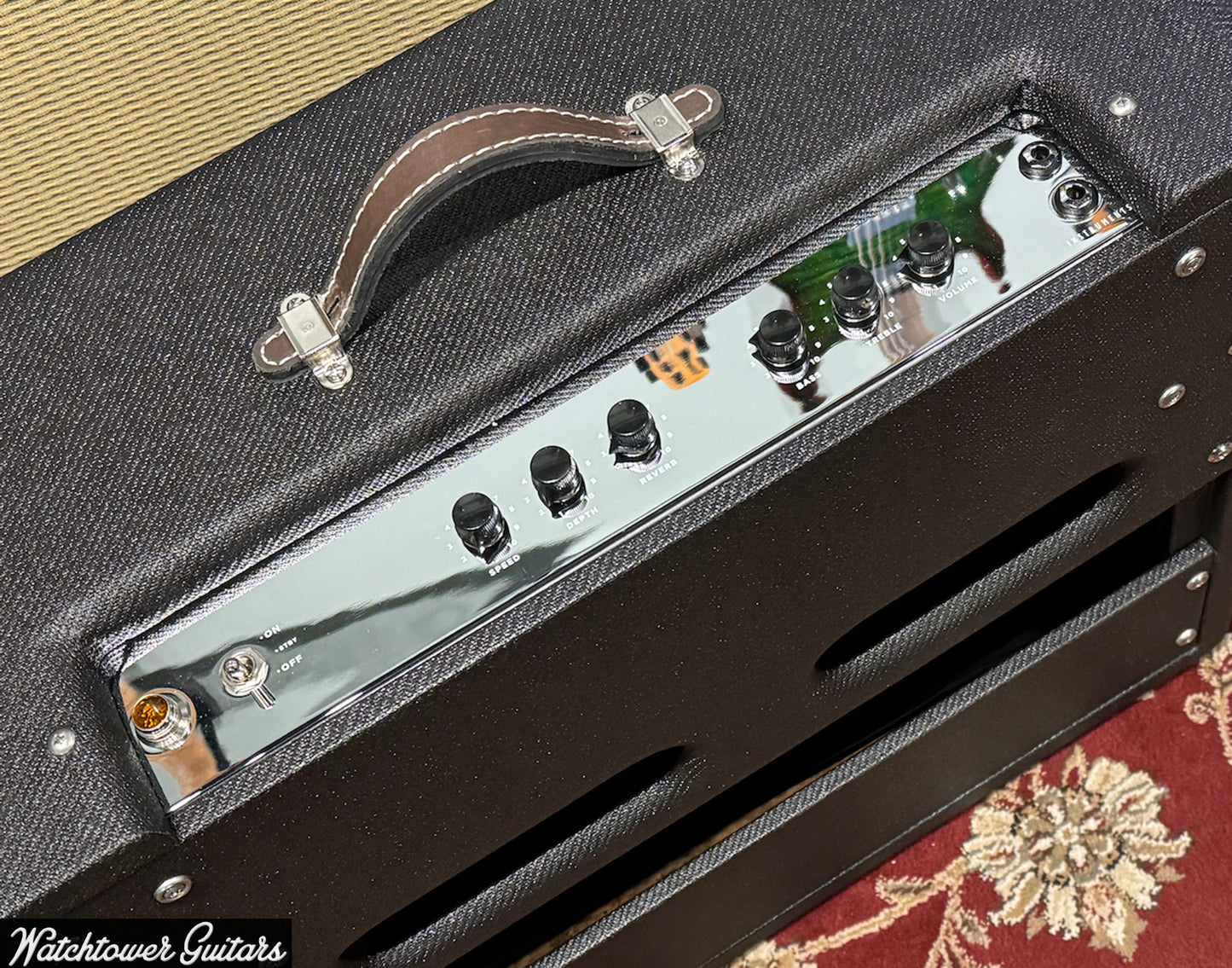 Milkman Sound 20 Watt Creamer Narrow Panel 1x12 Combo *Custom Color* Black Tweed
