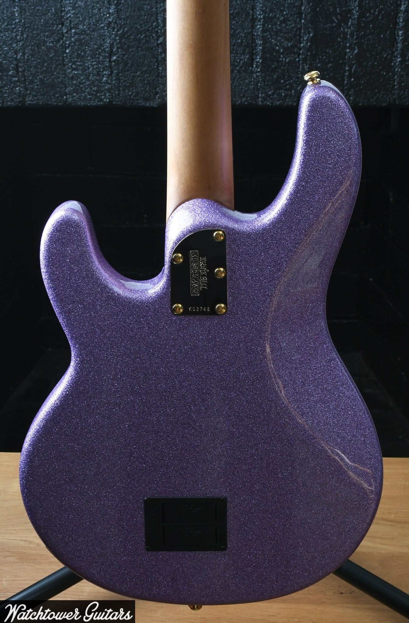 Ernie Ball Music Man StingRay Special 4 String Amethyst Sparkle