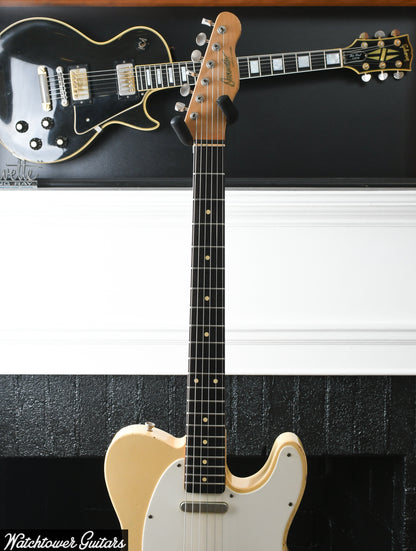 2019 Danocaster Single Cut Nicotine Blonde Peter Florance Voodoo TE-60 Pickups
