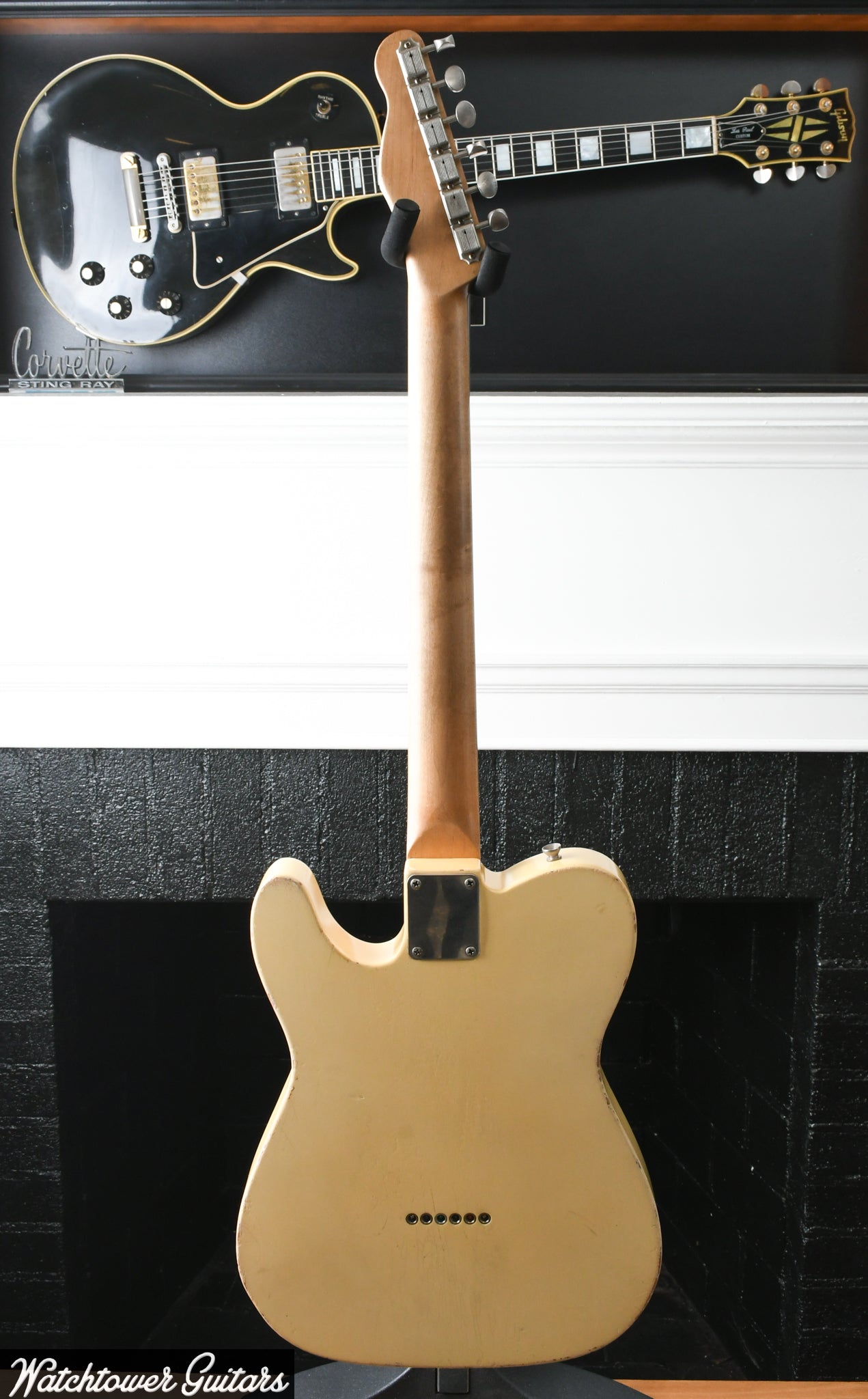 2019 Danocaster Single Cut Nicotine Blonde Peter Florance Voodoo TE-60 Pickups