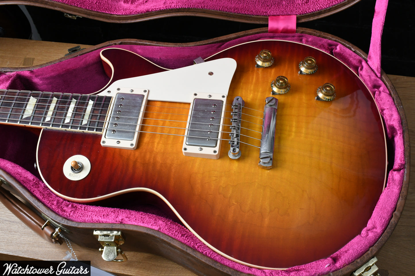 2016 Gibson Historic Les Paul Standard '58 Aged R8 Bourbon Burst