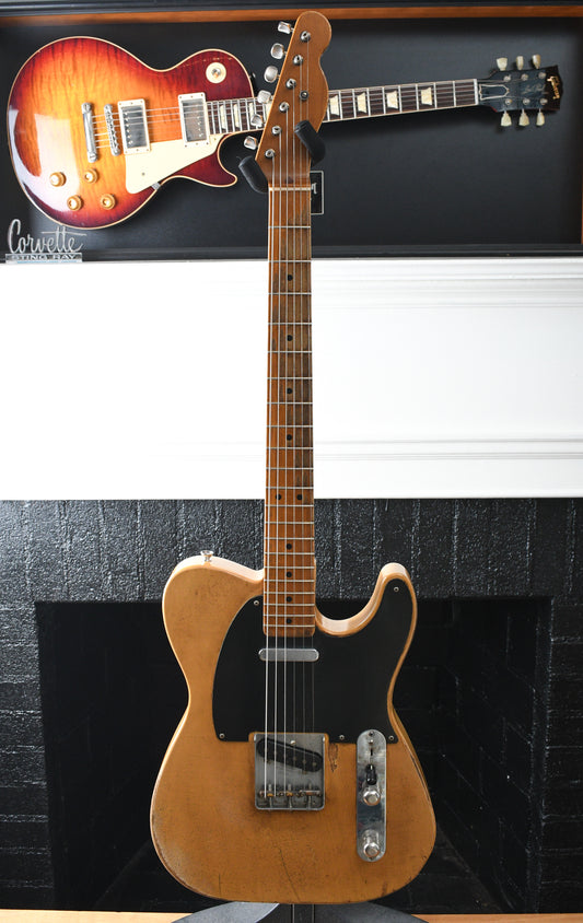 2022 Nacho Blackguard Telecaster Aged Butterscotch #0395