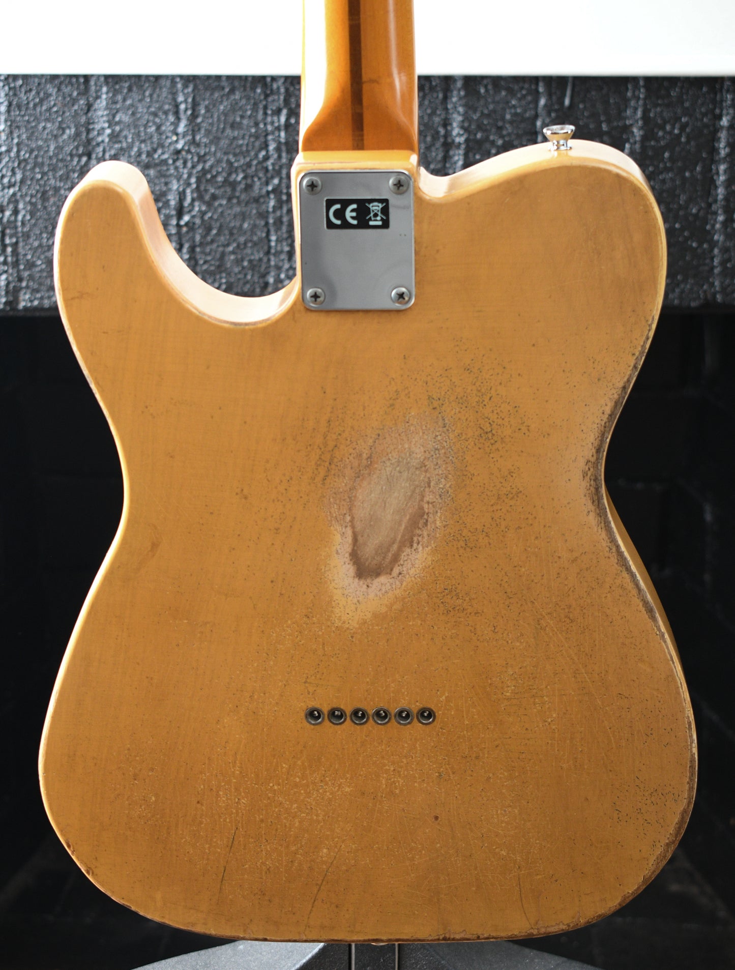 2022 Nacho Blackguard Telecaster Aged Butterscotch #0395
