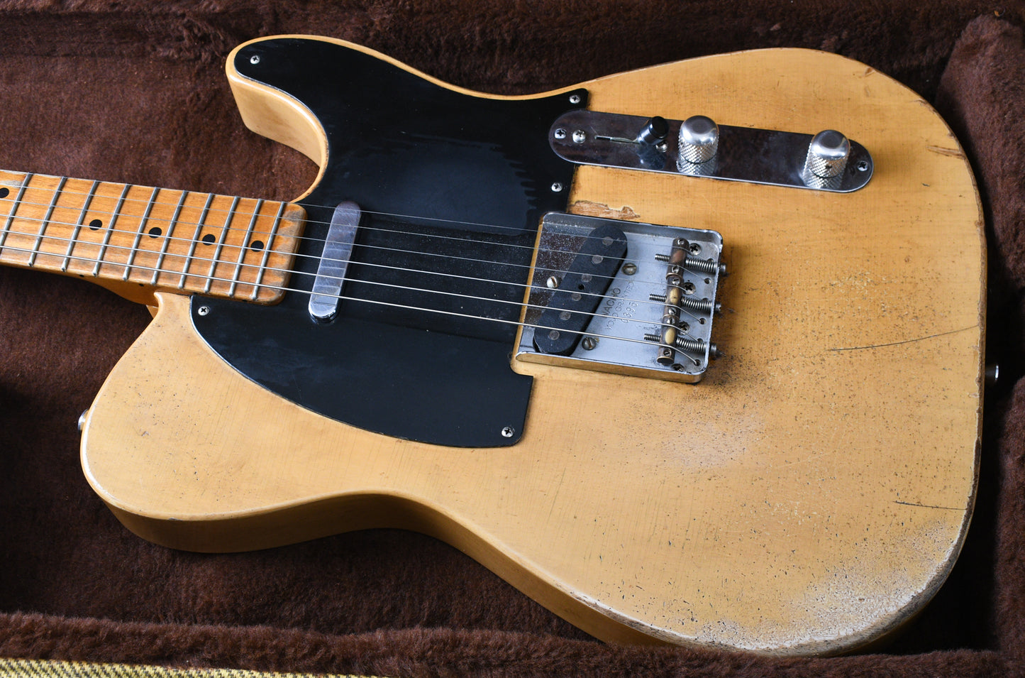 2022 Nacho Blackguard Telecaster Aged Butterscotch #0395
