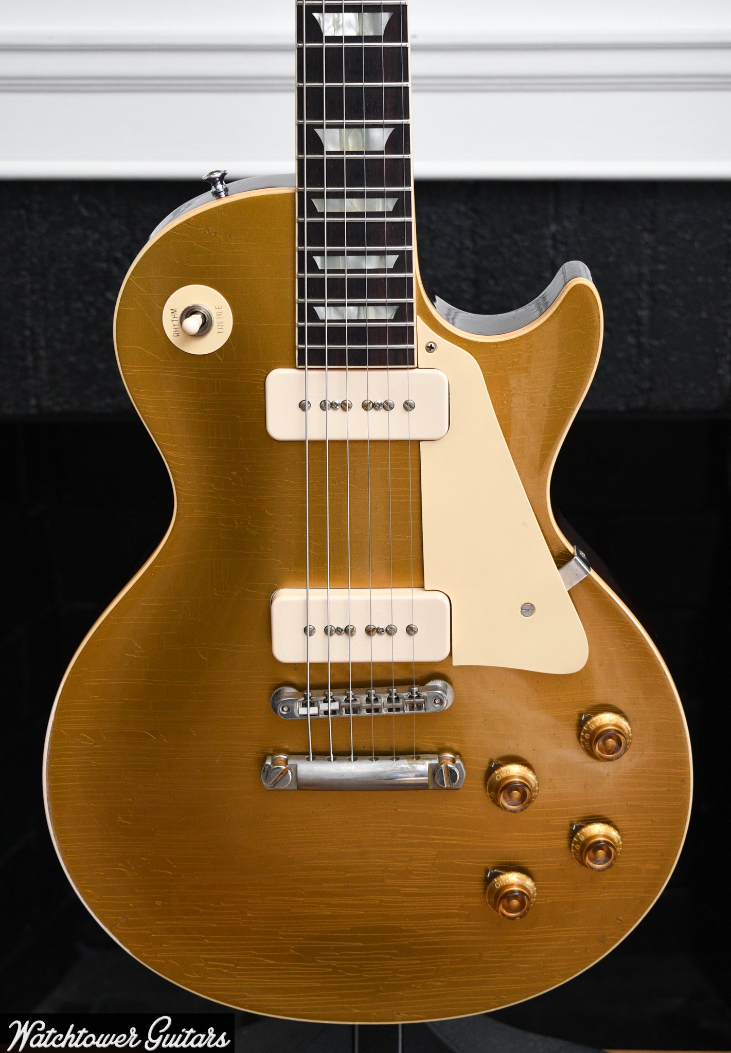 2022 Gibson M2M 1956 Standard Chambered R6 Murphy Lab Light Aged Goldtop