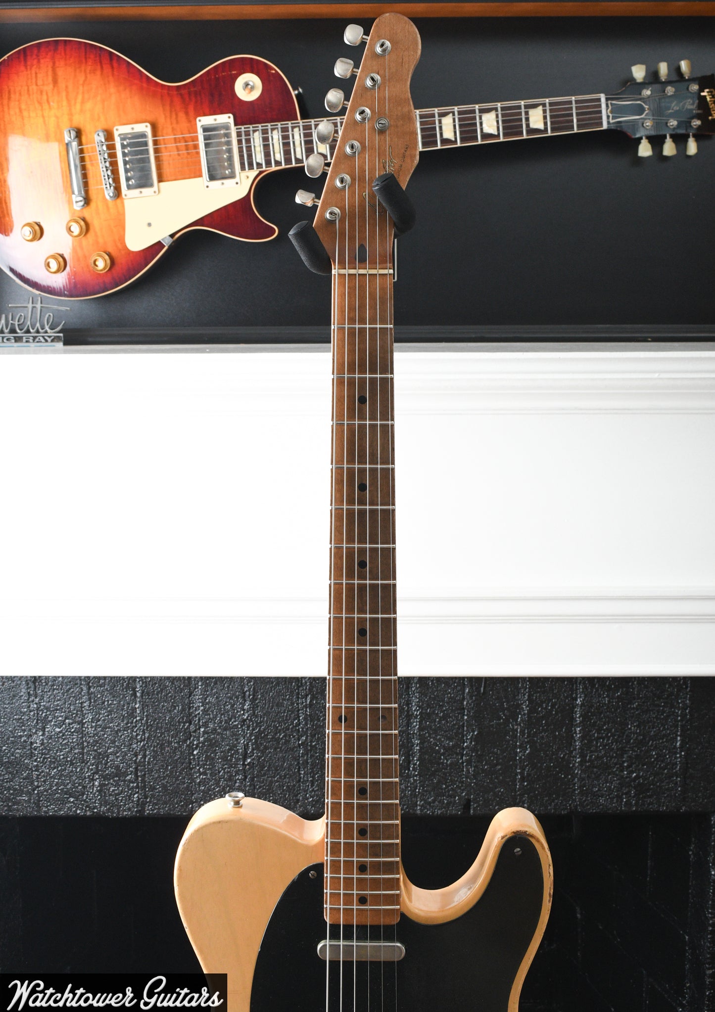 2024 Danocaster Single Cut Premium Blackguard, Ron Ellis pickups