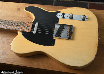 2024 Danocaster Single Cut Premium Blackguard, Ron Ellis pickups