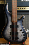 2023 Mayones MB Patriot 5 String Bass Trans Jeans Black Burst Matte Finish