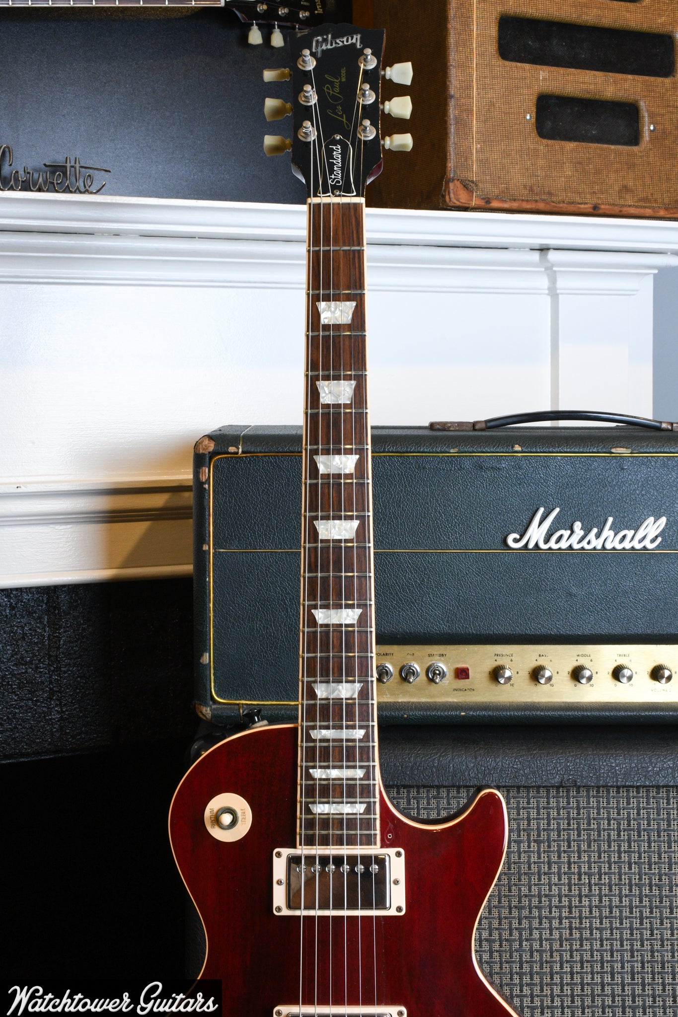 1997 Gibson Les Paul Standard Wine Red – Watchtower Guitars